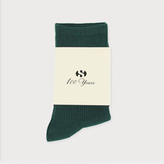Superga 100th Anniversary Socks Green