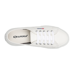 Superga 2750 Tumbled Leather White