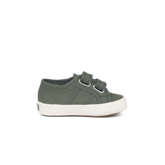 Superga Junior Strap Grey Greenish