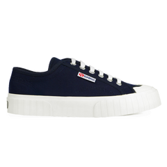 Superga 2630 Stripe Navy Full Avorio
