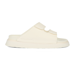 Superga 1918 Slides Double Band Beige Natural