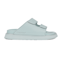 Superga 1918 Slides Double Band Grey Flint