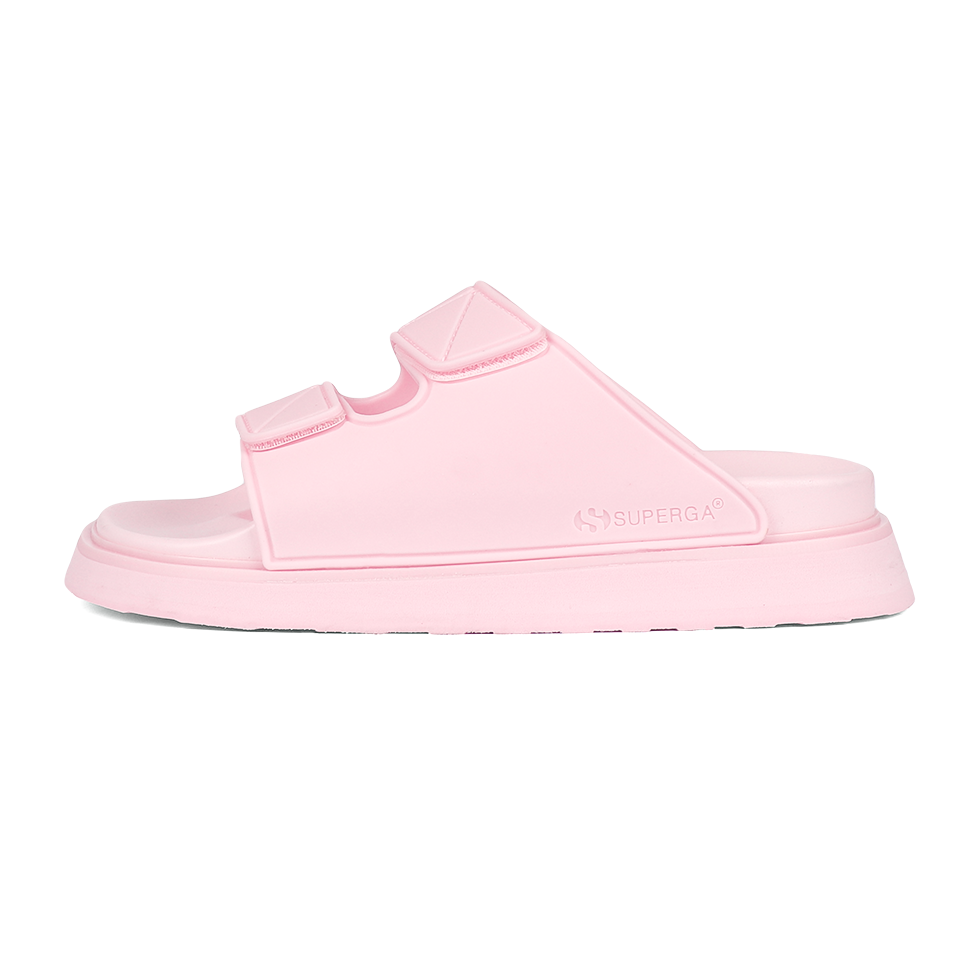 Superga 1918 Slides Double Band Pink Ish