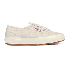 Superga 2750 Paisley Embroidery Beige Dirty White