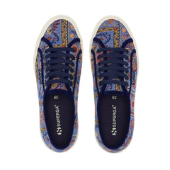 Superga 2750 Tapestry Blue Purple Off White