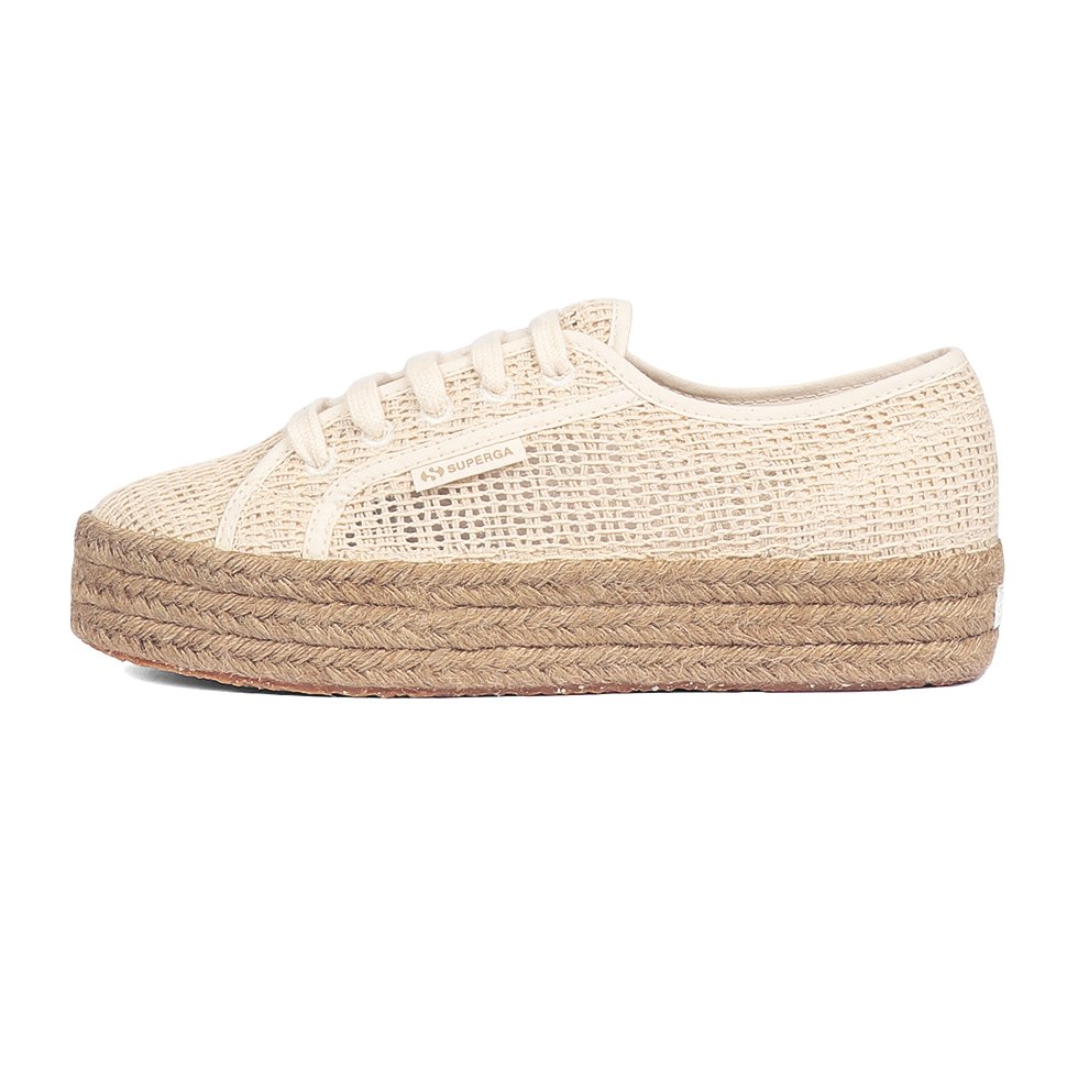 Superga 2730 Rope Organic Macrame Beige Raw Superga Malaysia