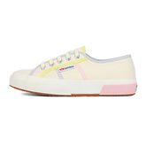 Superga 2750 Colourblocking Beige Natural Lime Pink