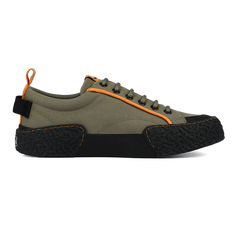 Superga 2660 Stripe Big Bumpers Tape Green Safari Orange Blazing Full Black