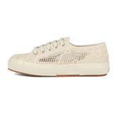 Superga 2750 Net Flower Crochet Beige Raw-Off White