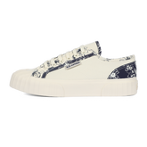Superga 2630 Stripe Sketched Flowers Navy Flowers