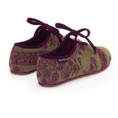 Superga 1997 Ballerina Tapestry Military Green Purple