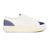 Superga 2740 Platform Reverse Denim Blue Violet