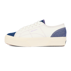Superga 2740 Platform Reverse Denim Blue Violet