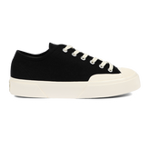 Artifact by Superga 2432 Collect Workwear Low Cut Cotton Canvas Black Off White