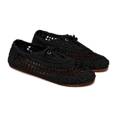 Superga 3021 Crochet Ballerina Black