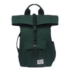 Superga Squared Backpack Green Dark Forest