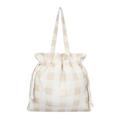 Superga X Drea Chong Drawstring Bag Beige