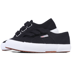 Superga Strap Black Full White