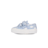 Superga 2750 Junior Straps Clouds Print Light Blue