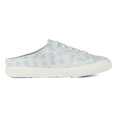 Superga X Drea Chong 2345 Mule Print Blue Check