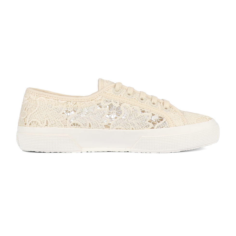 Superga in macramè top