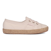 Superga 2345 Ballerina Espadrille Pink Almond Gold