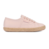 Superga 2750 Espadrille Pink Skin Rose Gold
