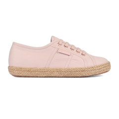 Superga 2750 Espadrille Pink Skin Rose Gold