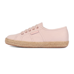 Superga 2750 Espadrille Pink Skin Rose Gold