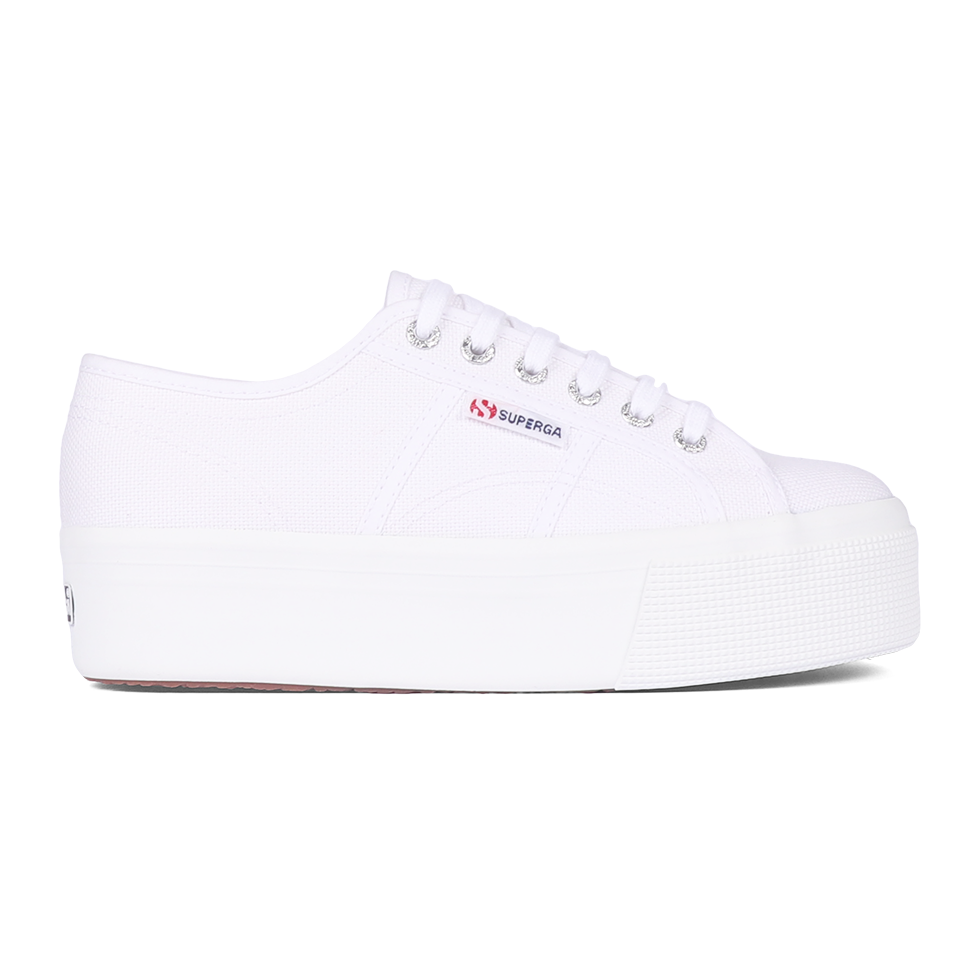Superga shoes white platform hotsell