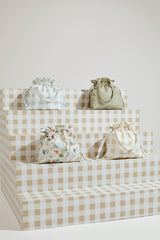 Superga X Drea Chong Drawstring Bag Beige