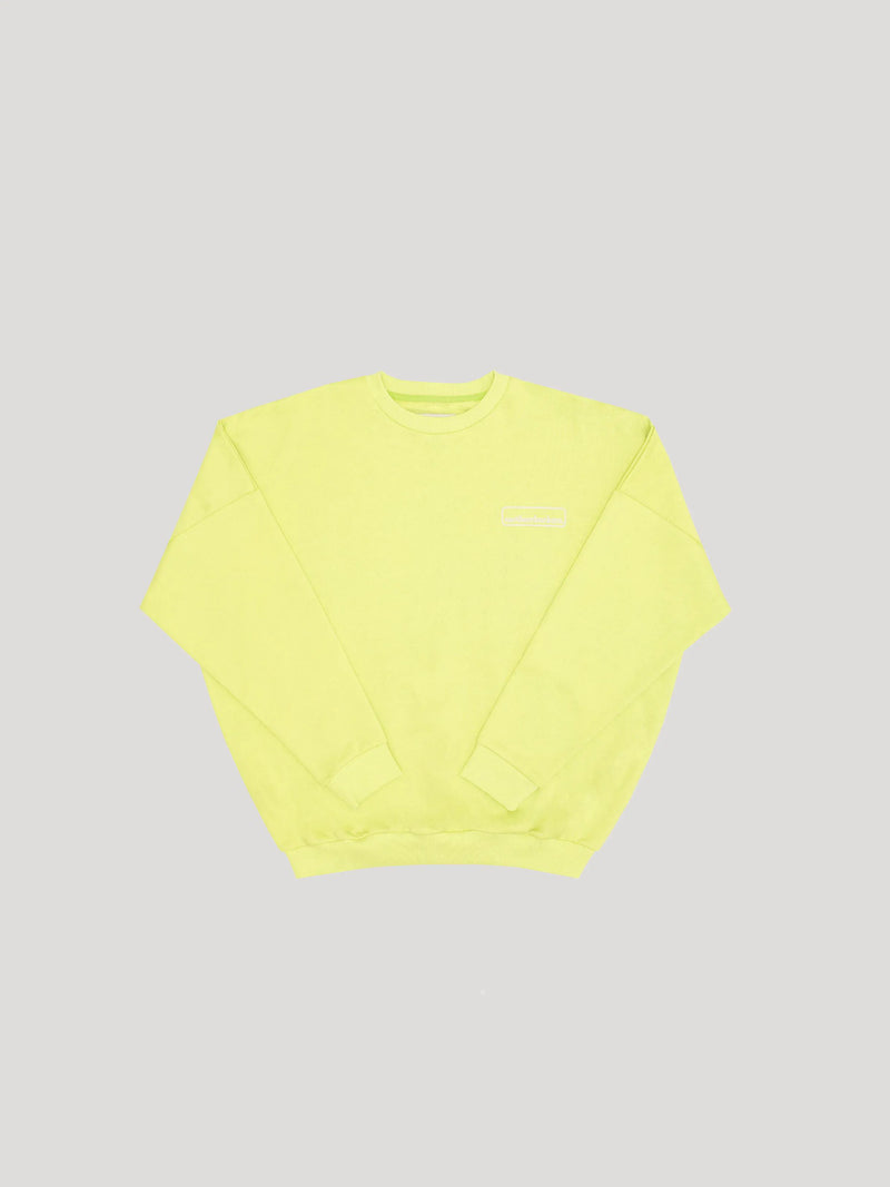 Superga x Motherchuckers Lime Logo Crewneck