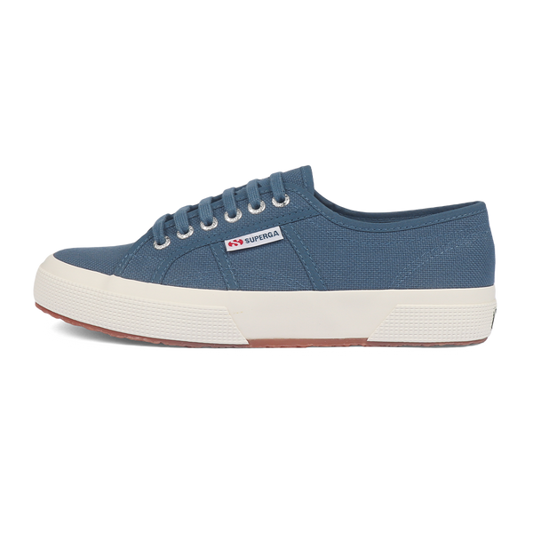 Superga Classic 2750 Blue Dusty Full Avorio