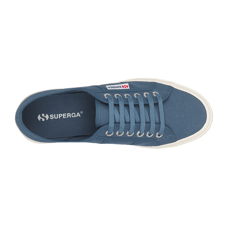 Superga Classic 2750 Blue Dusty Full Avorio Superga Malaysia