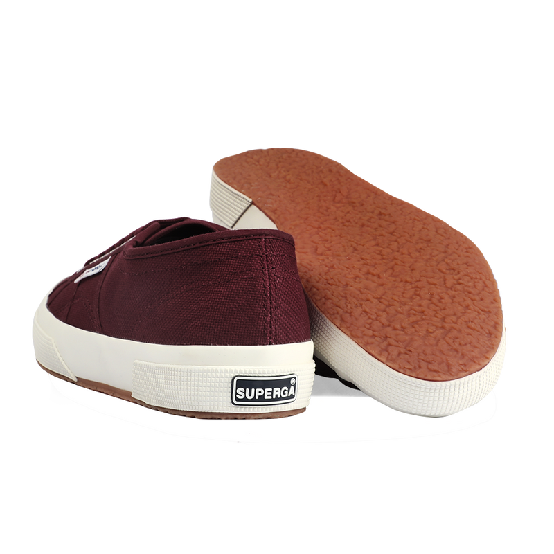 Superga Classic 2750 Red Bordeaux Full Avorio Superga Malaysia