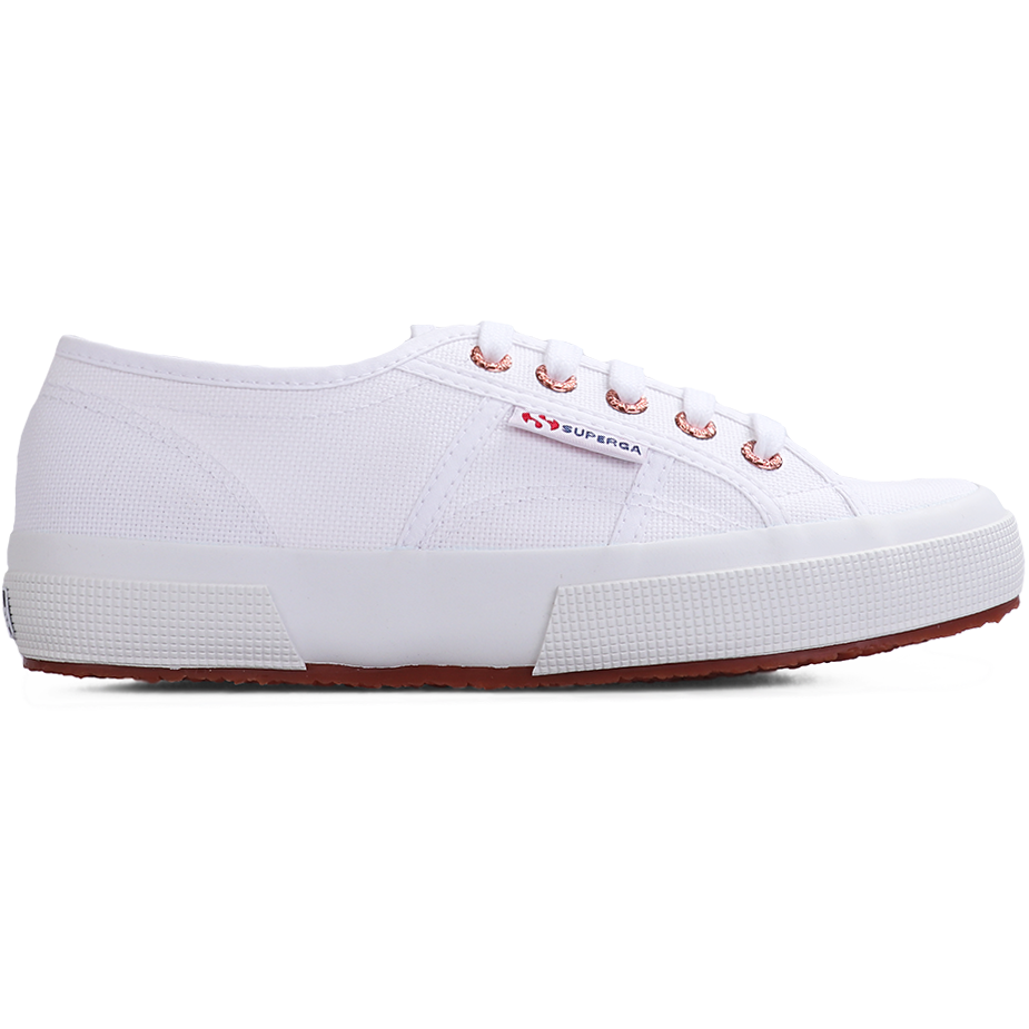 Superga Classic 2750 White-Rose Gold