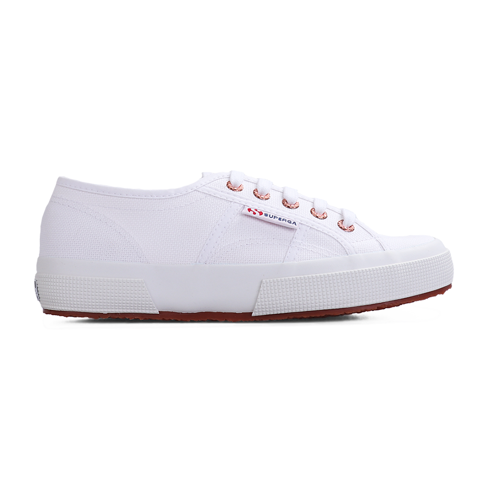 Superga Classic 2750 White-Rose Gold
