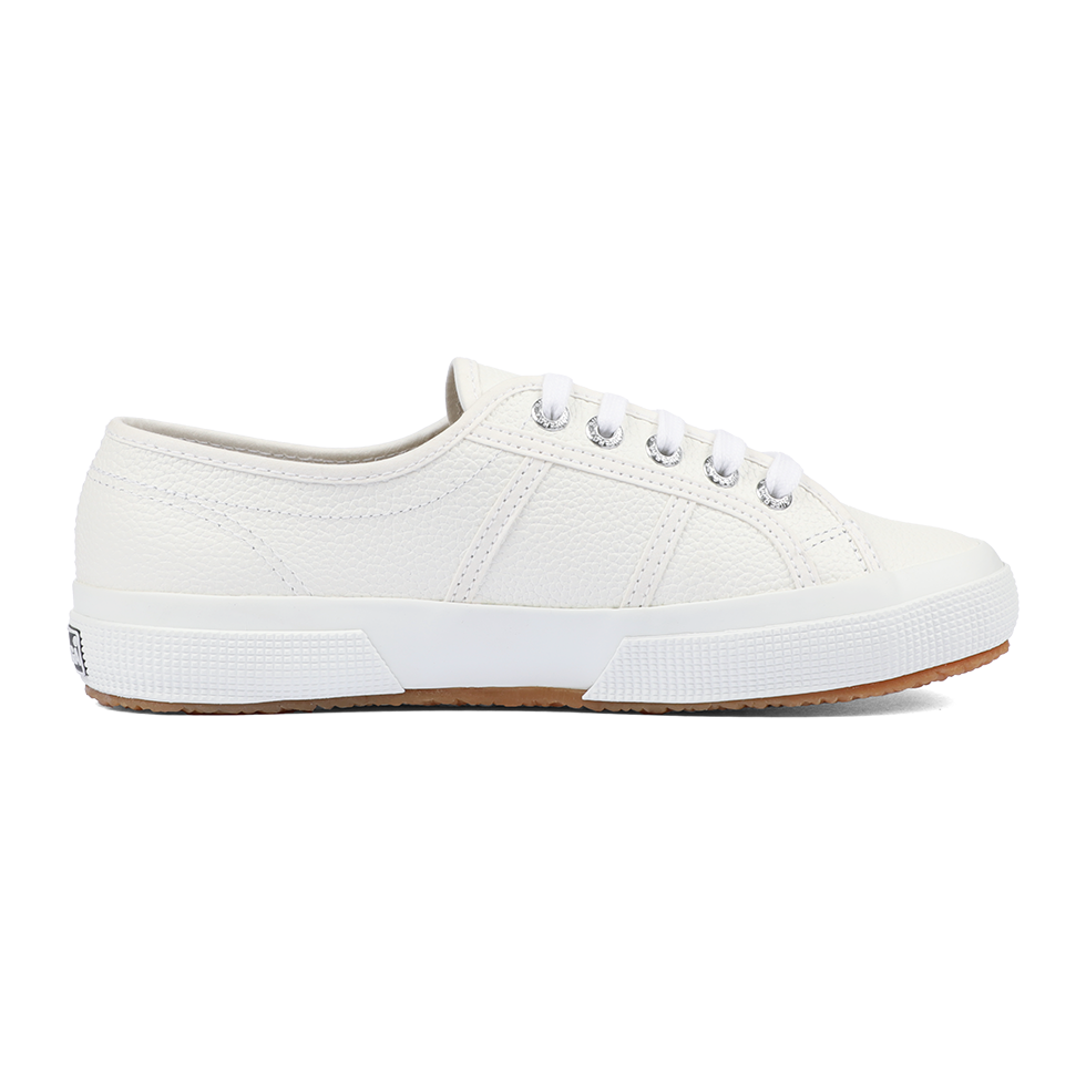 Superga 2750 Tumbled Leather White