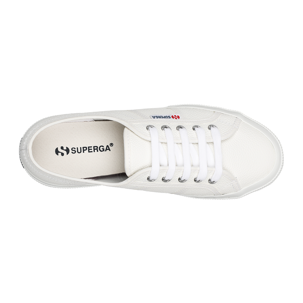 Superga 2750 Tumbled Leather White