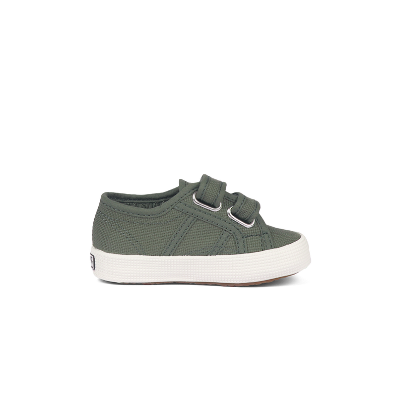 Superga Junior Strap Grey Greenish