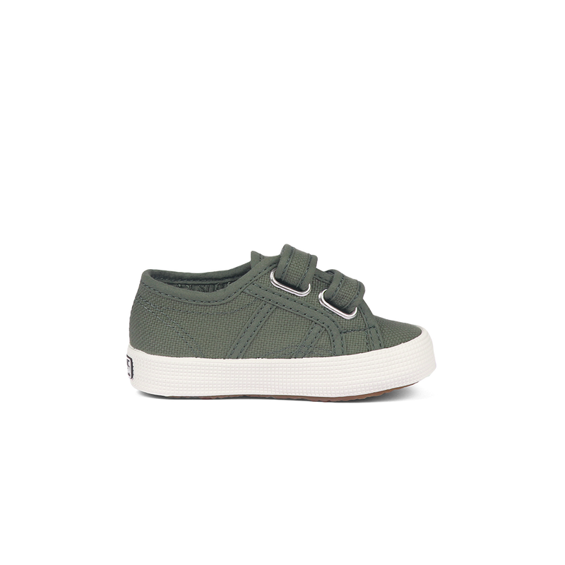 Superga Junior Strap Grey Greenish