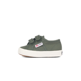 Superga Junior Strap Grey Greenish