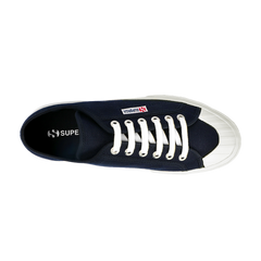 Superga 2630 Stripe Navy Full Avorio