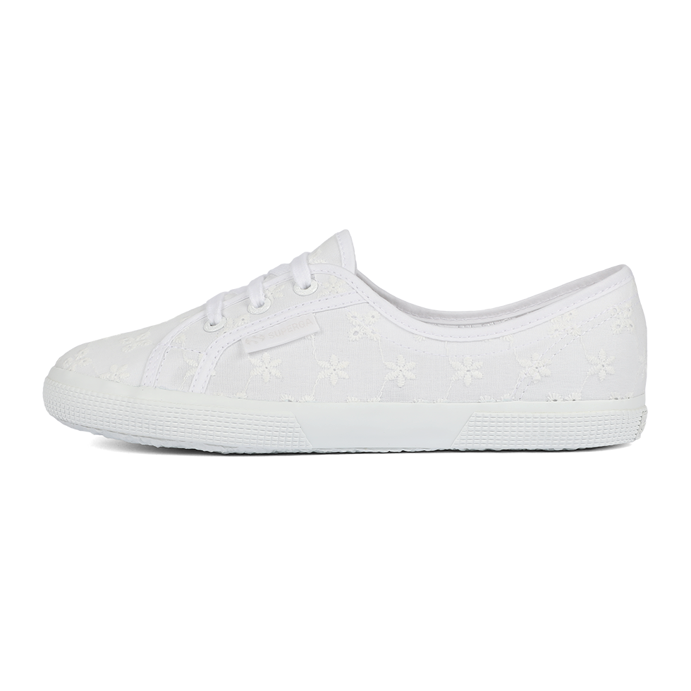 Superga 2211 Flower Sangallo  Total White