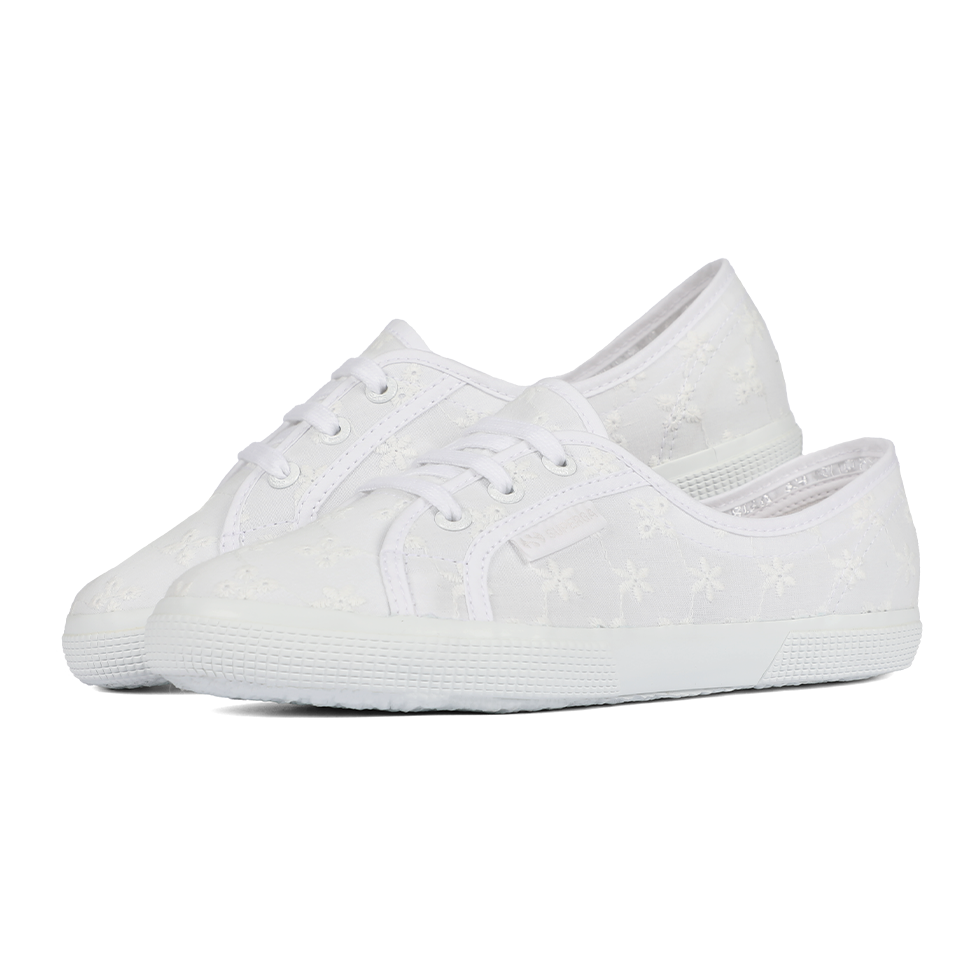 Superga 2211 Flower Sangallo  Total White