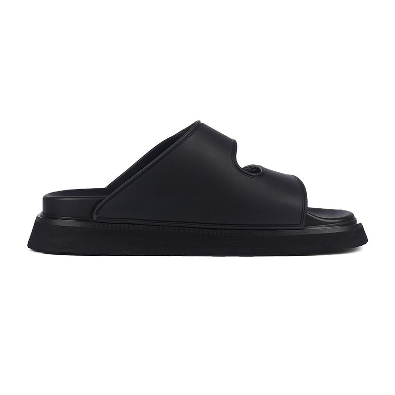 Superga 1918 Slides Double Band Black