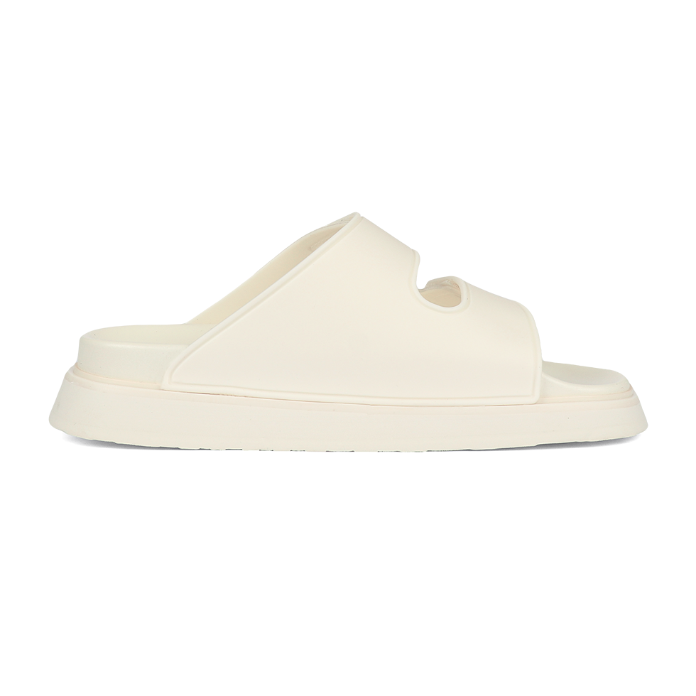 Superga 1918 Slides Double Band Beige Natural