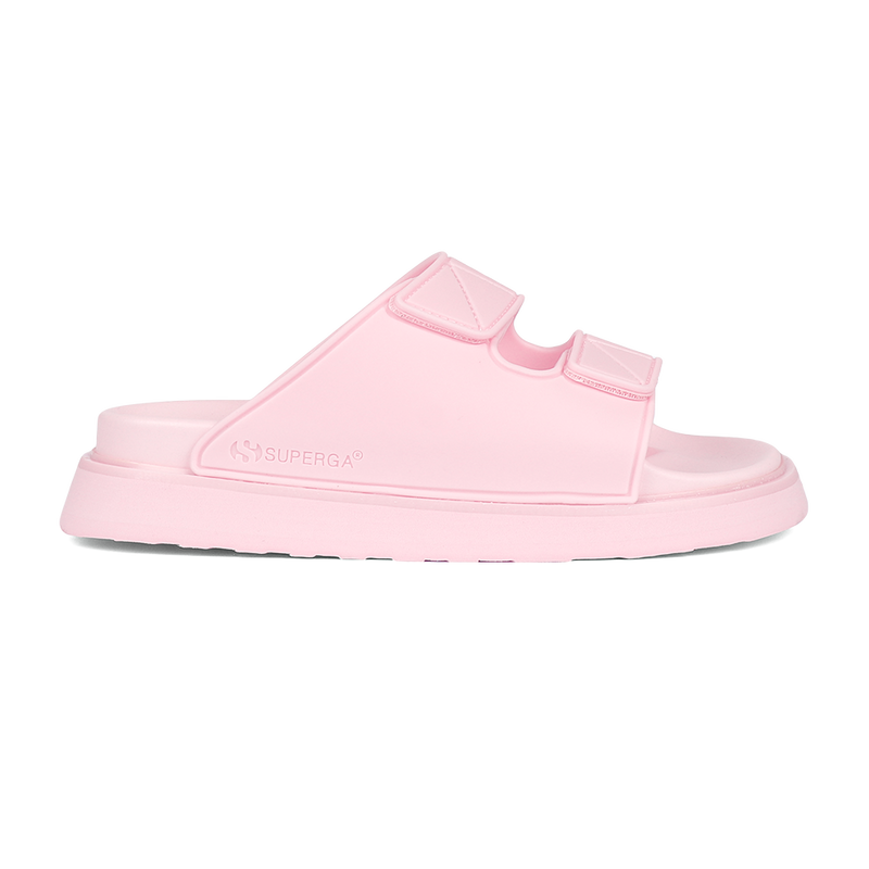 Superga 1918 Slides Double Band Pink Ish