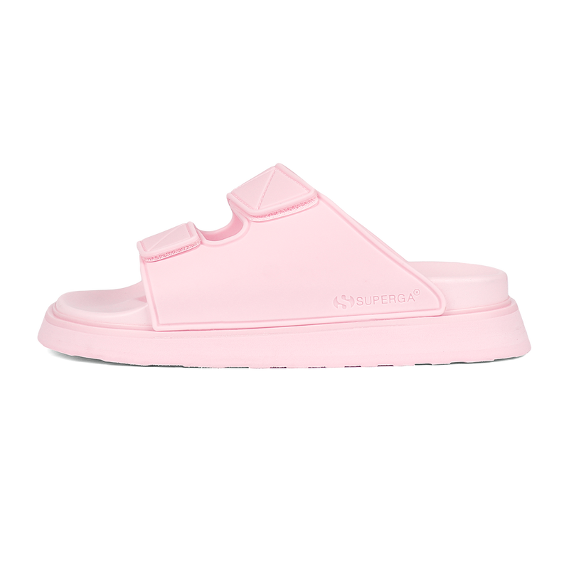 Superga pink slides hotsell