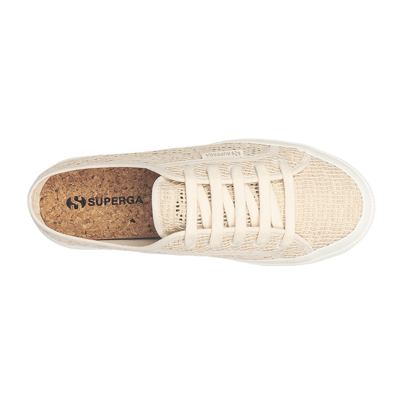 Superga 2402 Mule Organic Macrame Beige Raw